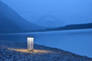 Lampe am See