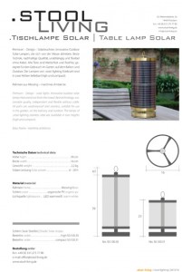 1 stool lightBRASS TL_Solar high Produktblatt D-E.indd
